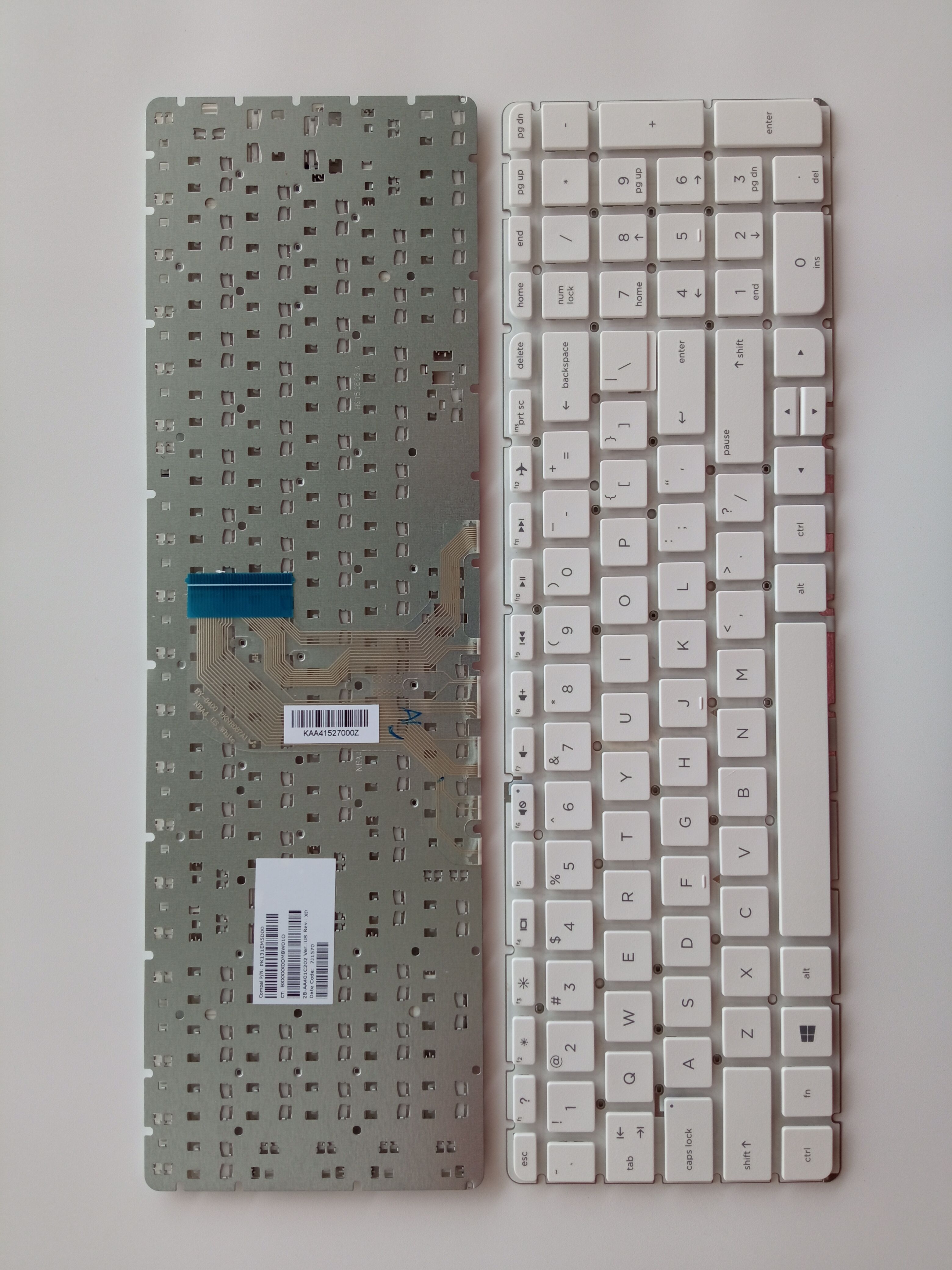 Picture of New Replacement Laptop Keyboard For HP 15-AC/250G4 WHITE US Layout